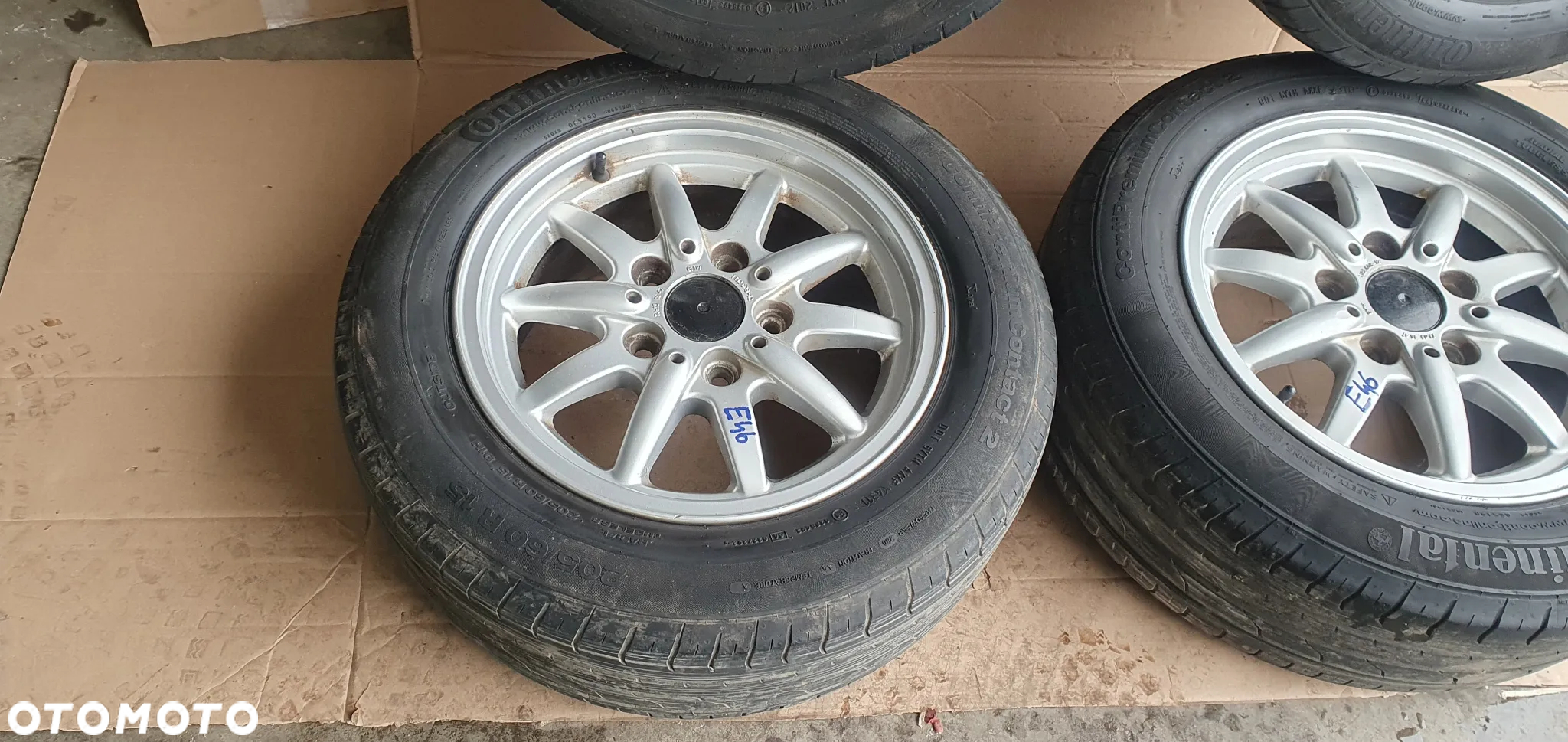 Alufelgi z oponami Styling 27 5x120 15 7J ET47 205/60 R15 BMW 1182608 - 4