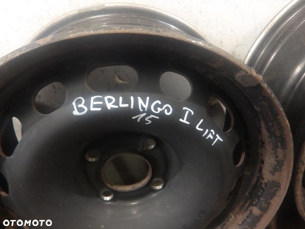 CITROEN BERLINGO I LIFT 1.6HDI FELGA STALOWA STALÓWKA R15 4X108 5401.S6 - 2