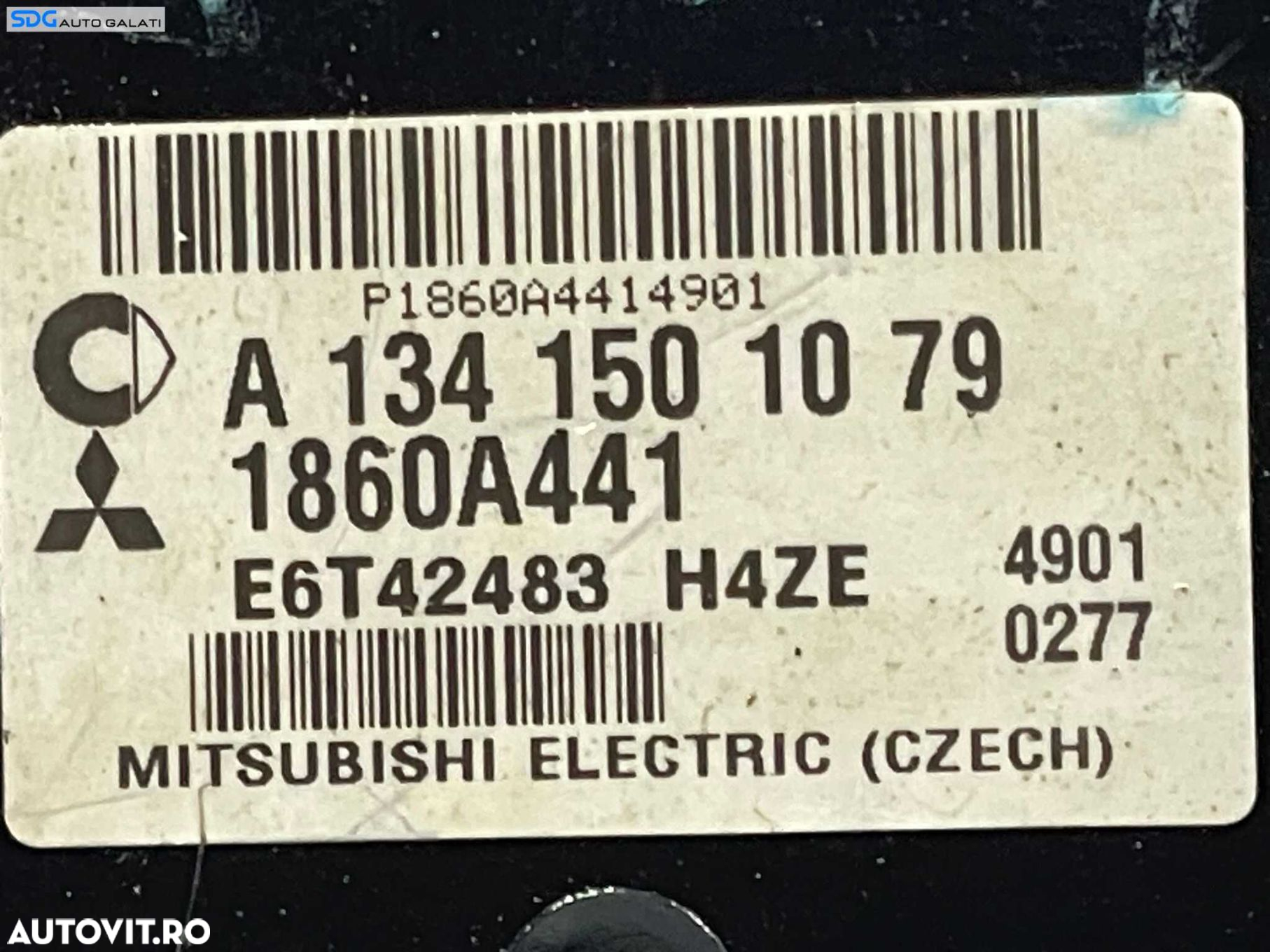 ECU Calculator Mitsubishi Electric Motor Smart ForFour 1.1 Benzina 2004 - 2006 Cod A1341501079 1860A441 [L4361] [L4363] - 2