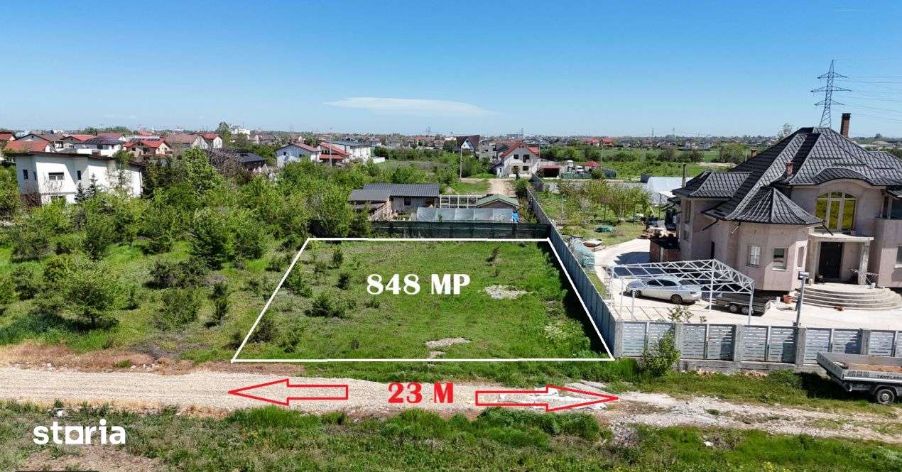 MAGURELE-VARTEJU, LOT 848 MP! - Imagine principală: 2/9