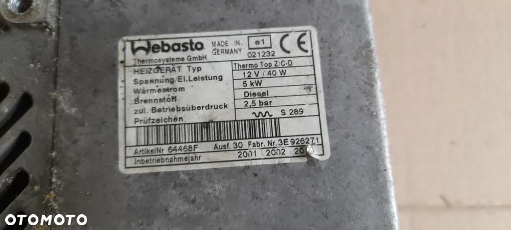 BMW X5 E53  Webasto 66724A ogrzewanie postojowe - 5