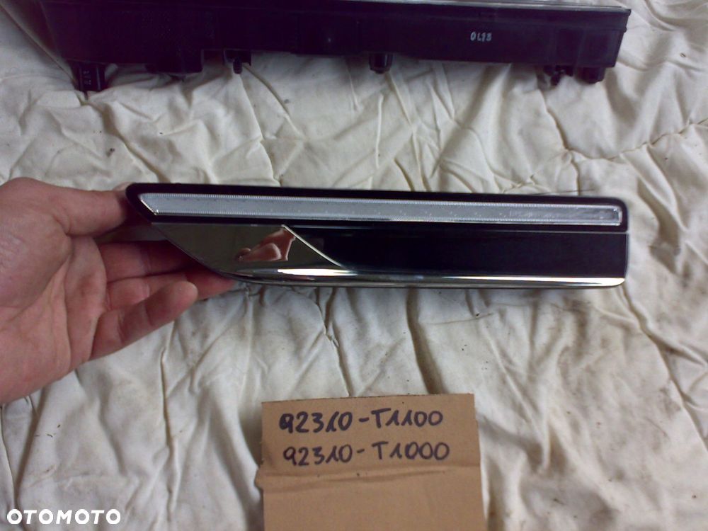 genesis g80 2021 2022 2023 listwa błotnika kierunek chrom listwy - 2