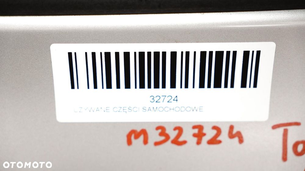 Drzwi lewy tył tylne toyota yaris ii 05-09r 1e7 - 12