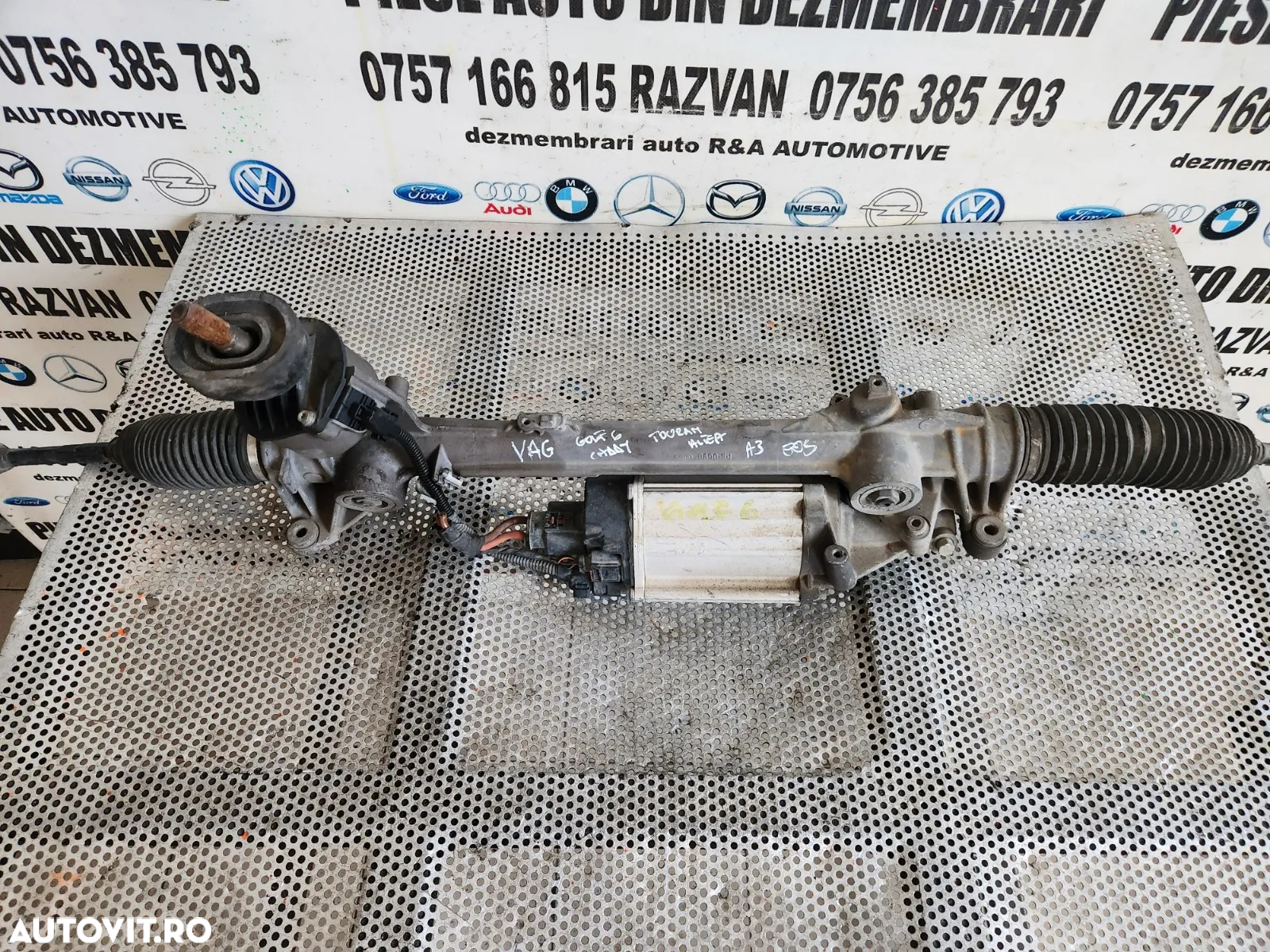 Caseta Directie Electrica Vw Golf 6 Caddy Touran Jetta Seat Skoda Cod 1KEA Volan Stanga Europa - 2