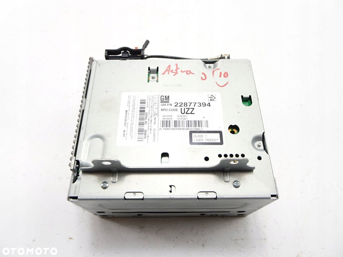 Radio CD Opel Astra J - 2