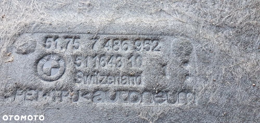 Osłona podwozia płyta pod silnik BMW 3 F30 7486952 - 9