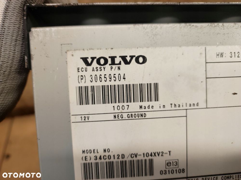 moduł wzmacniacz radia volvo s60 ii 2 v60 i 1 - 5