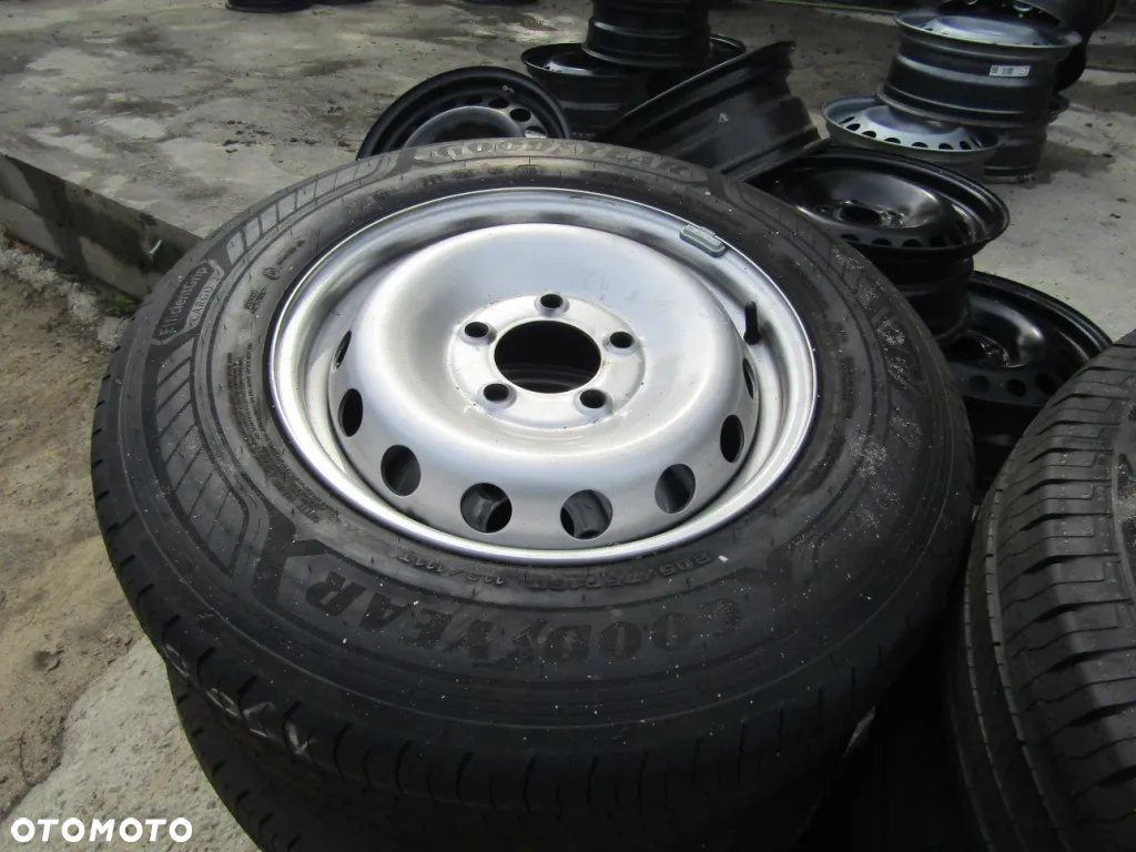 4x NOWE Felgi Koła 16 Renault Master III Opel Movano II 6,5 j 5x130 ET66 + Opony 225/65 16C 16 C - 3