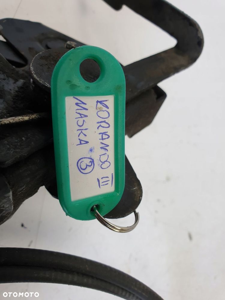 SsangYong Korando III ZAMEK PRZEDNIEJ MASKI przód - 4