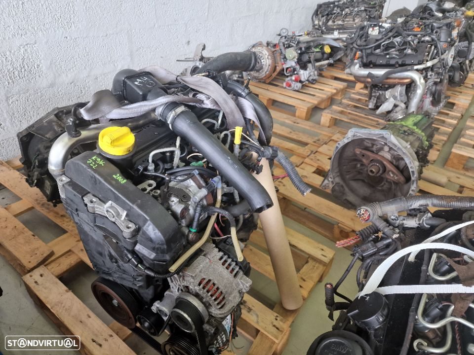 Motor Renault Megane 1.5 DCI 2005, de 80cv, ref K9K 722 - 3