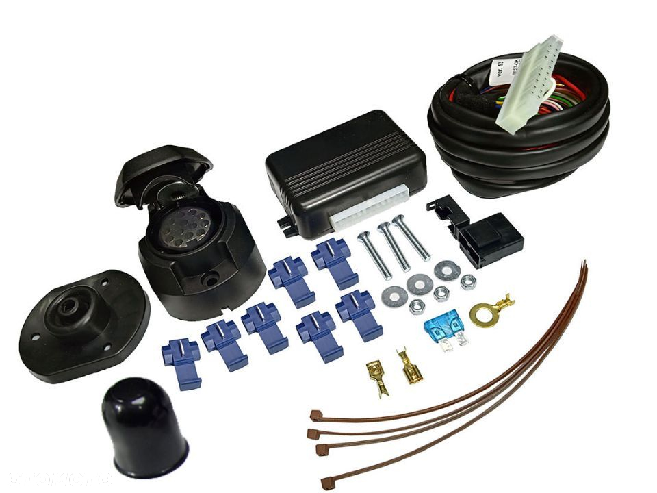 SEAT ALTEA +XL + LEON  od2004 HAK HOLOWNICZY + MODUŁ + WIĄZKA + GNIAZDO 13PIN/7P - 5