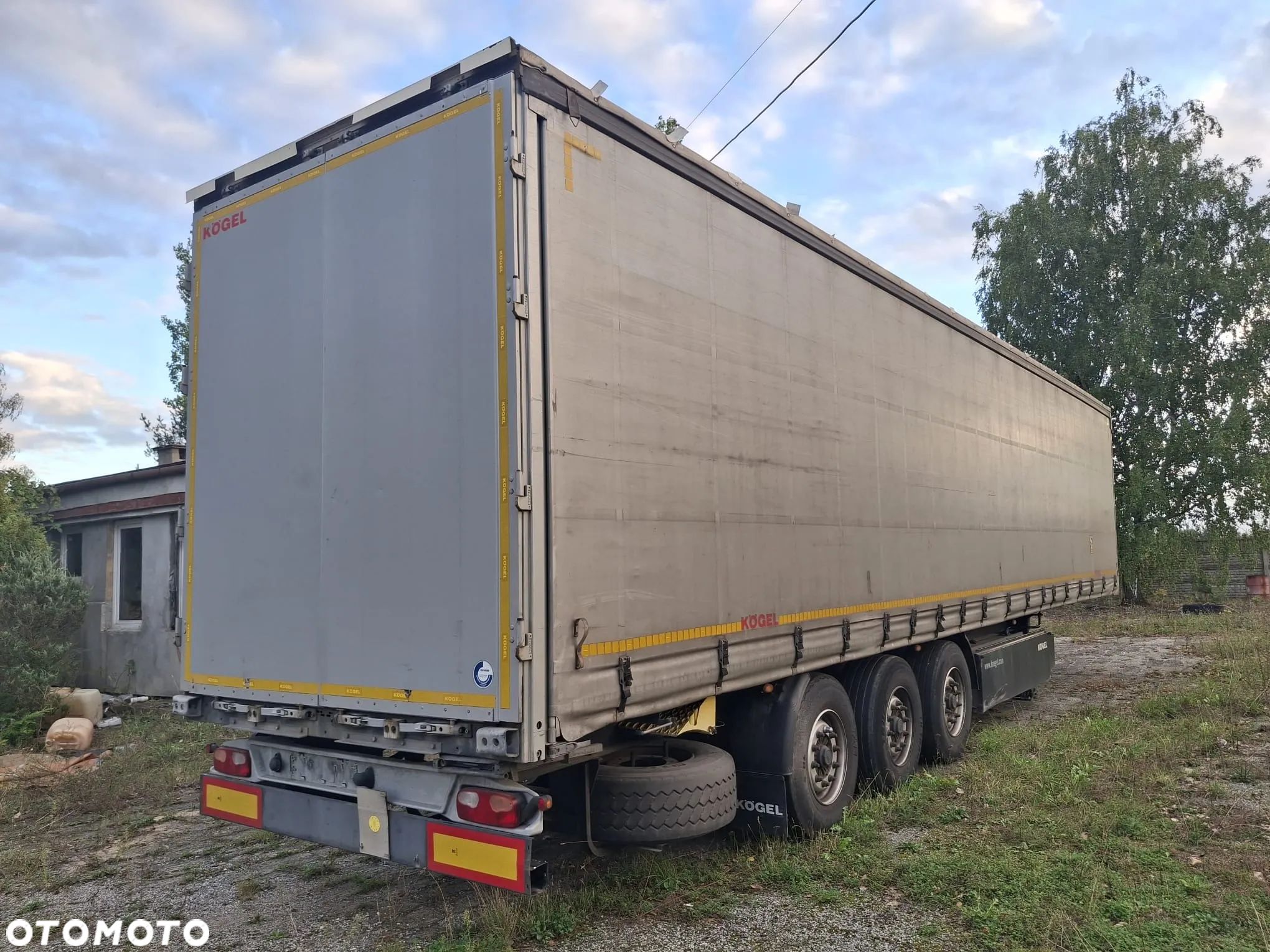Kögel SN24/Standart/Oś Pod./Tarcza/Skrzyniopaleta. - 1