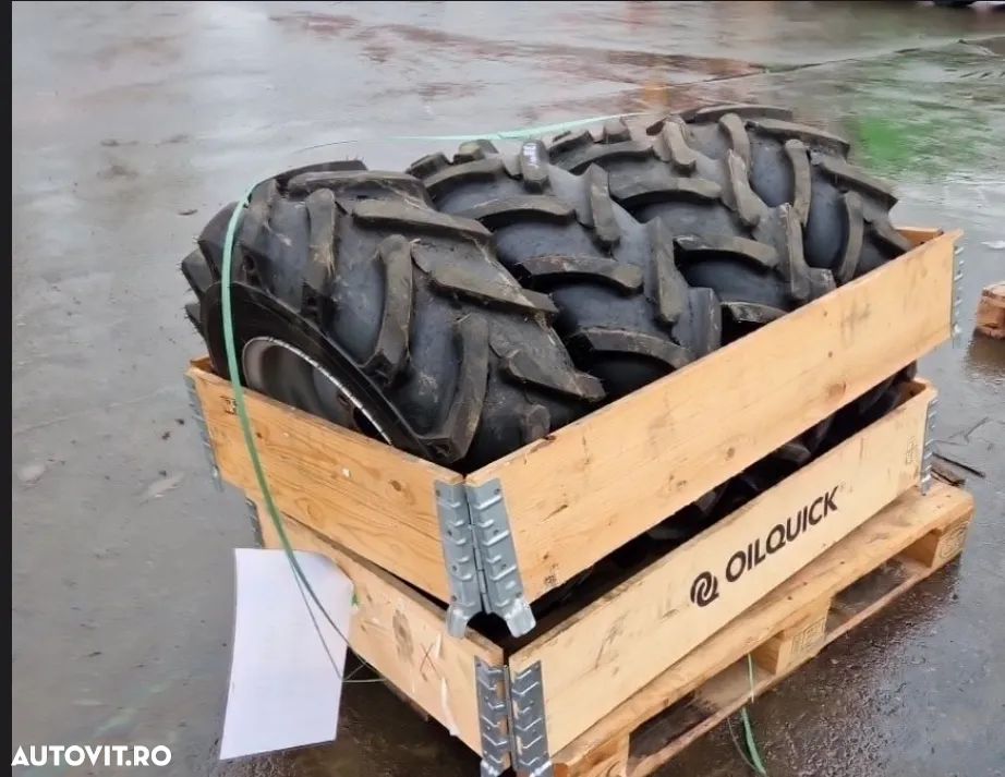 Set 4 Jante si Cauciucuri Mitas Noi 10.0/75-15.3 - 2