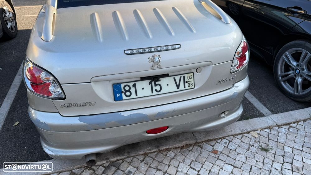 Peugeot 206 CC 1.6 Roland Garros - 5