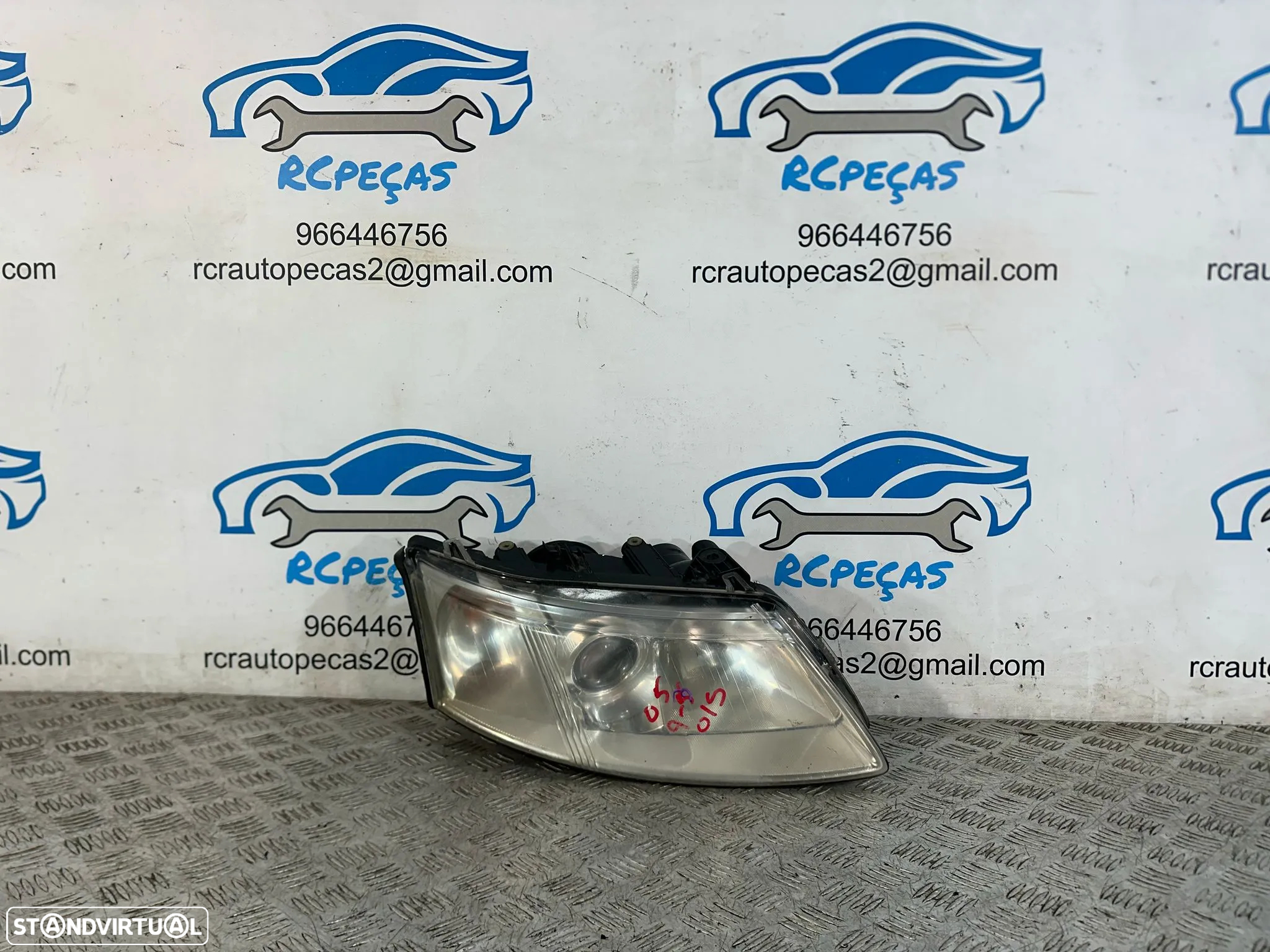 .Conjunto Oticas Farois Frontal Frente Esquerda Direita Saab 93 9-3 YS3F 2002 - 2012 - 6