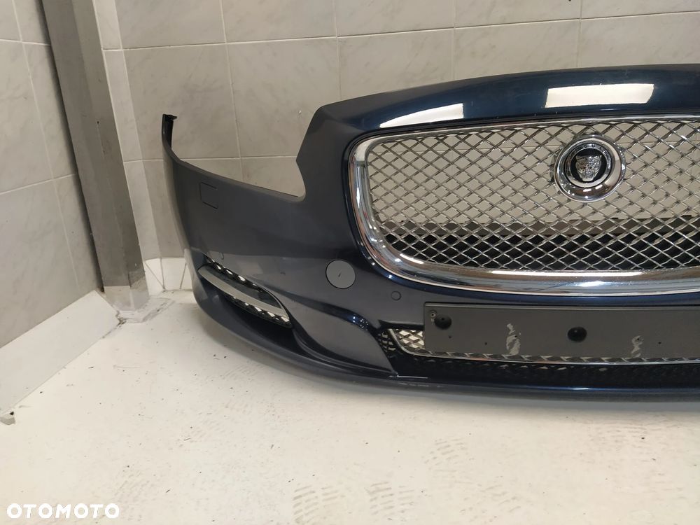 JAGUAR XJ X351 ZDERZAK PRZÓD PRZEDNI KOMPLETNY 4XPDC SPRYSKIWACZE GRILL ATRAPA CHŁODNICY ZNACZEK WIĄZKA ORYGINAŁ - 4