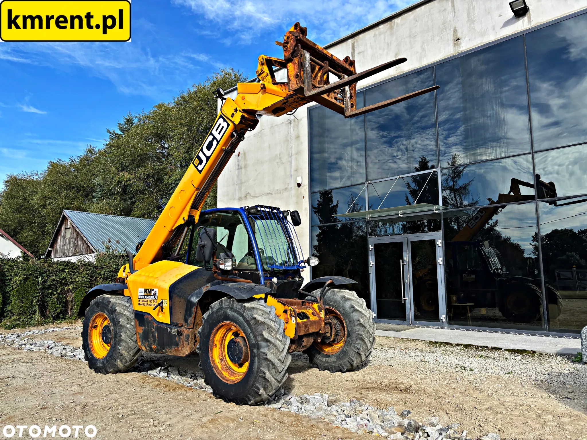 JCB 531-70 ŁADOWARKA TELESKOPOWA 2015R. | JCB 528-70 ,536-70, 536-60, MANITOU 731 845 731, MERLO - 9