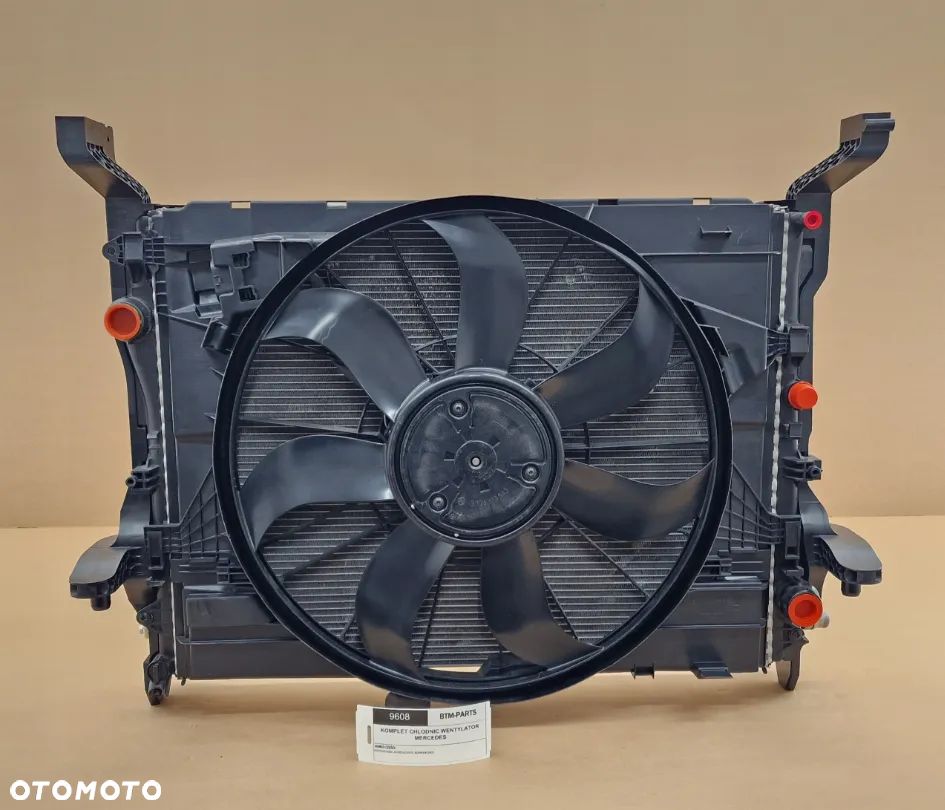 KOMPLET CHŁODNIC WENTYLATOR MERCEDES KLASY V VITO W447 LIFT 2019- OM654.920 - 1