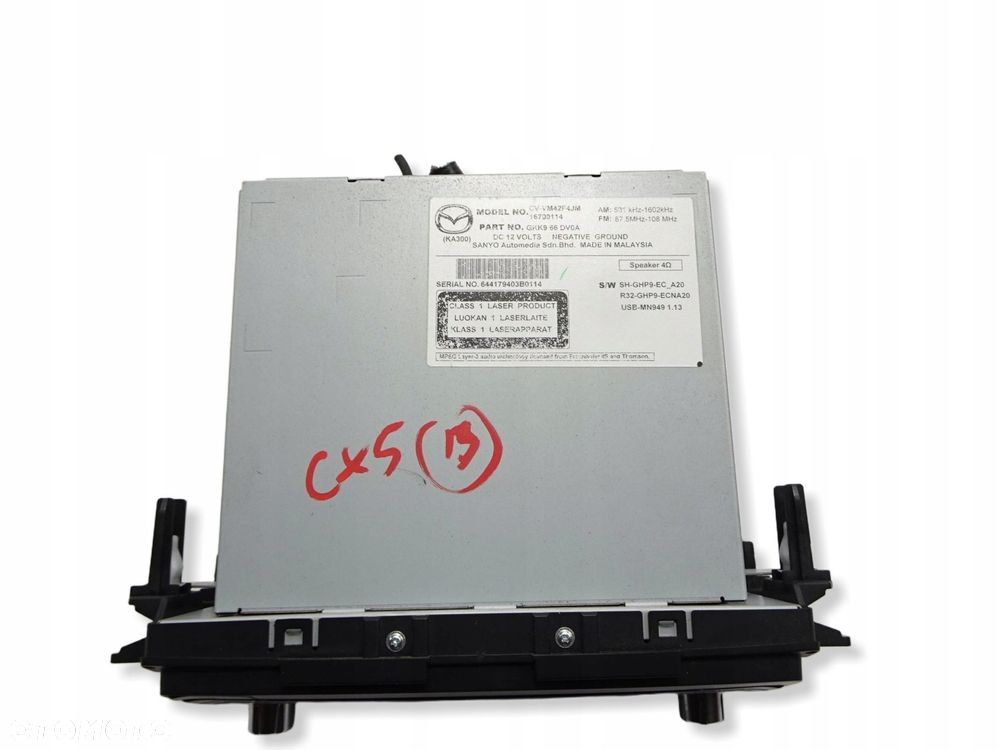 radio cd mazda cx-5 16700114 - 6