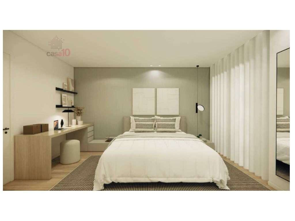 Vende-se apartamento T1 no empreendimento de arquitetura contemporâ... - Grande imagem: 3/3