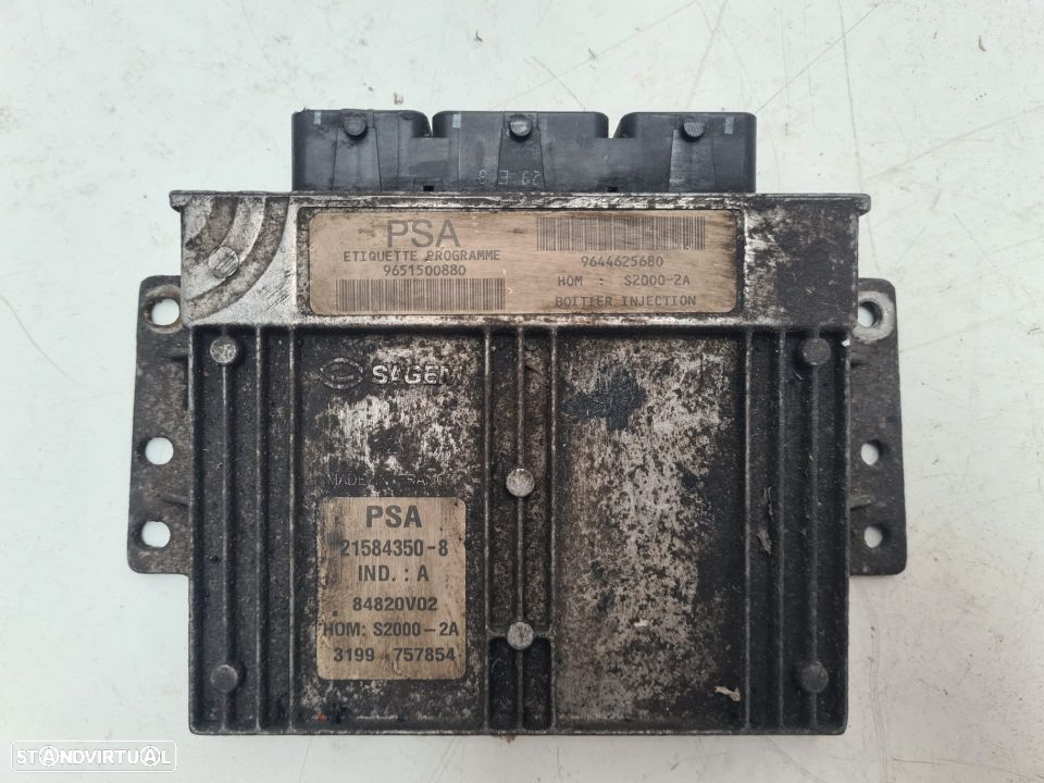 CENTRALINA - SAGEM PSA | Ref: 21584350-8 A S2000 - 2 A | PEUGEOT 206 1.4i / BERLINGO / PARTNER; - 2