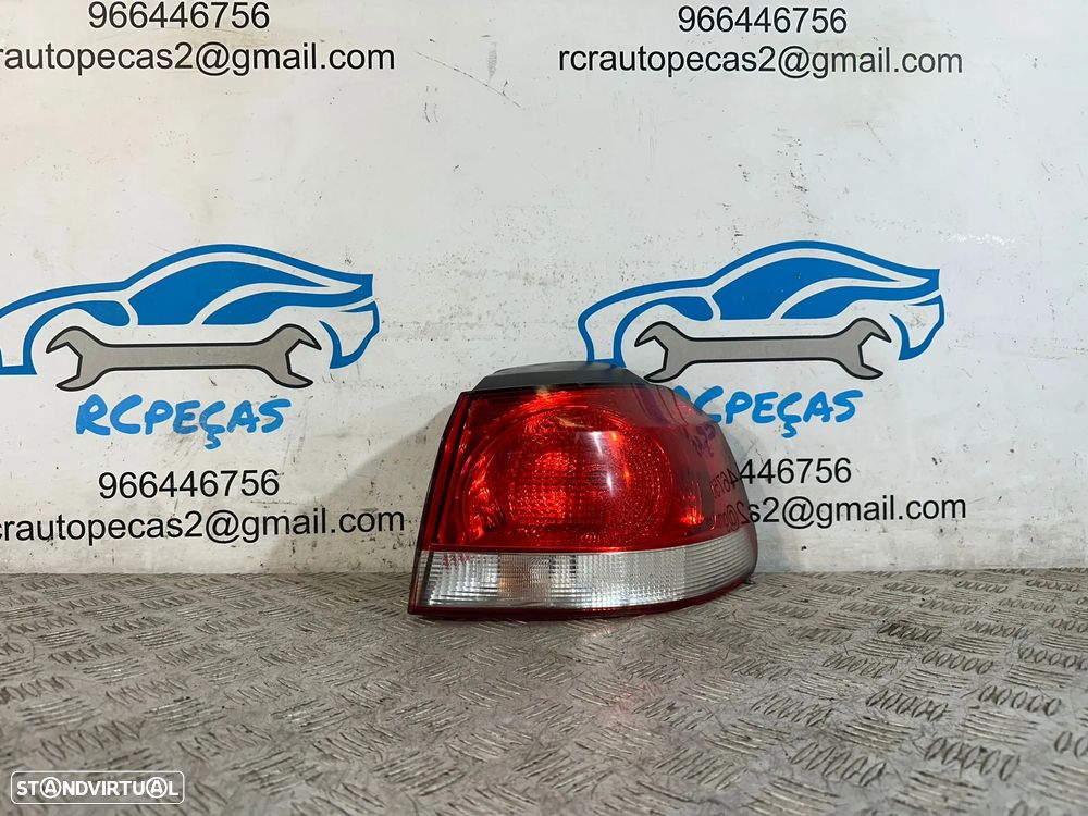 .Farolim Tras Traseiro Direito Original Volkswagen VW Golf 6 Mk6 5K0945258 2008 a 2013 - 2
