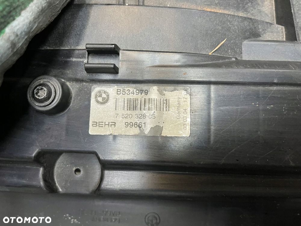 Pas przod przedni chlodnice wentylator belka zaluzja BMW E63 4.4 V8 N62 E64 - 15