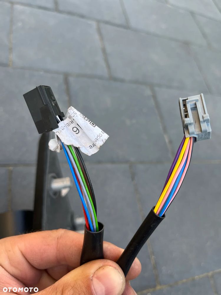 Lusterko lewe Ducato Boxer 8+6 SKŁADANE, MARTWE POLE 7357733960 7356754850 - 6