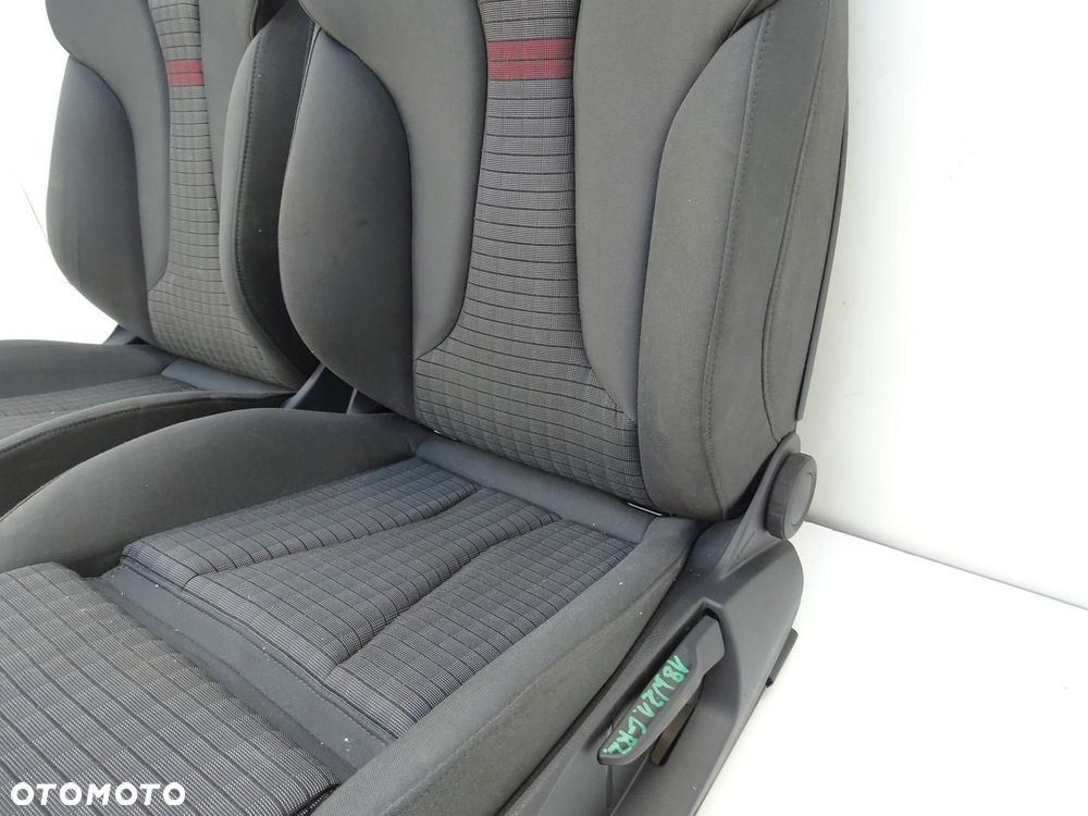 FOTEL LEWY PRZÓD KIEROWCY MATERIAŁ PODGRZEWANY AUDI A3 8V 5D SPORTBACK - 13
