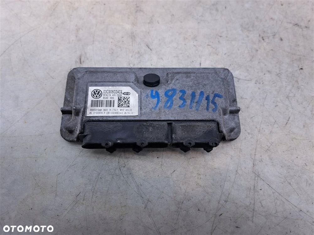 Komputer sterownik silnika SKODA FABIA II 1.4B 85KM 07–2014 MAGNETI MARELLI - 1