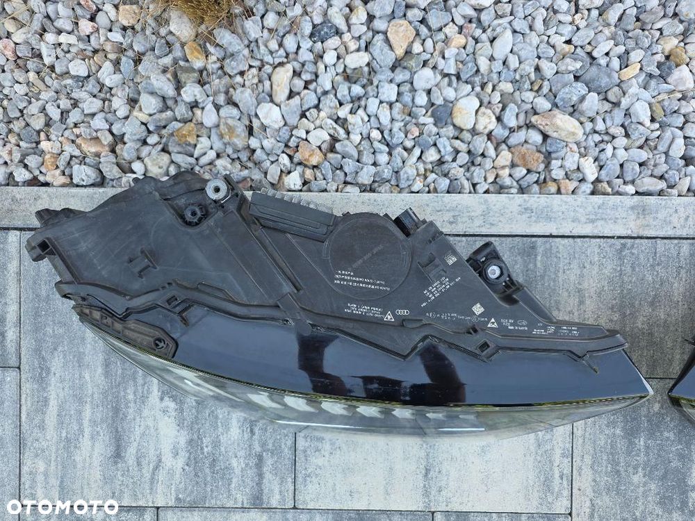 AUDI Q7 SQ7 4M0 LIFT Lampy Kompletne Full Led Laser 4M0941085C 4M0941086C - 8