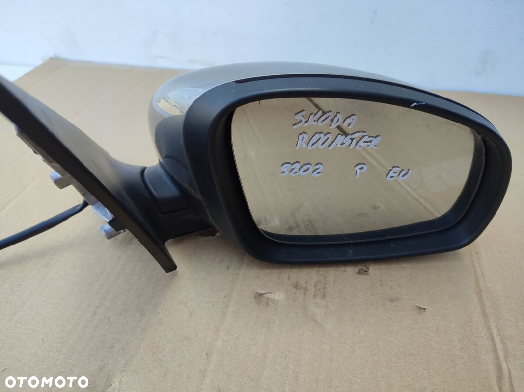 Lusterko prawe SKODA ROOMSTER 9202 5 PIN EUROPA - 6