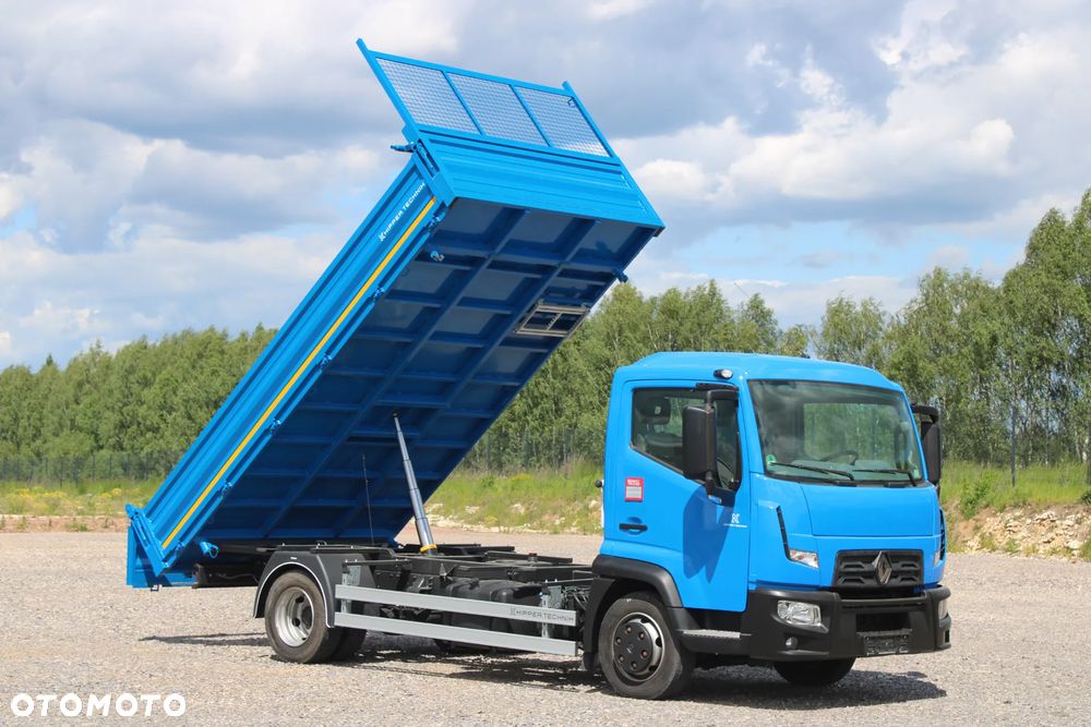 Renault D 7,5 Nowy 3-stronny WYWROT Kiper Wywrotka Blokada mostu Iveco Daily 72C 70C Midlum Fuso Canter - 4