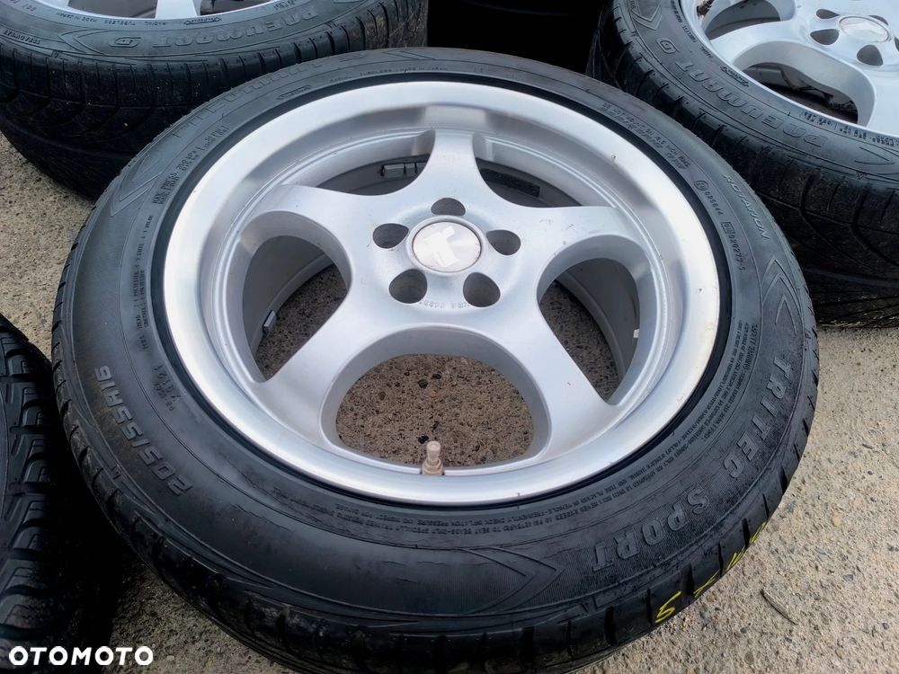 5x100 Felgi Aluminiowe Alufelgi 16 Koła lato VW GOLF IV 4 BORA NEW BEETLE SKODA octavia I 1 SEAT Leon I AUDI A3 8L TT polo fabia roomster praktik Ibiza Cordoba Legnica ALU-RAD 205/55 5mm - 9