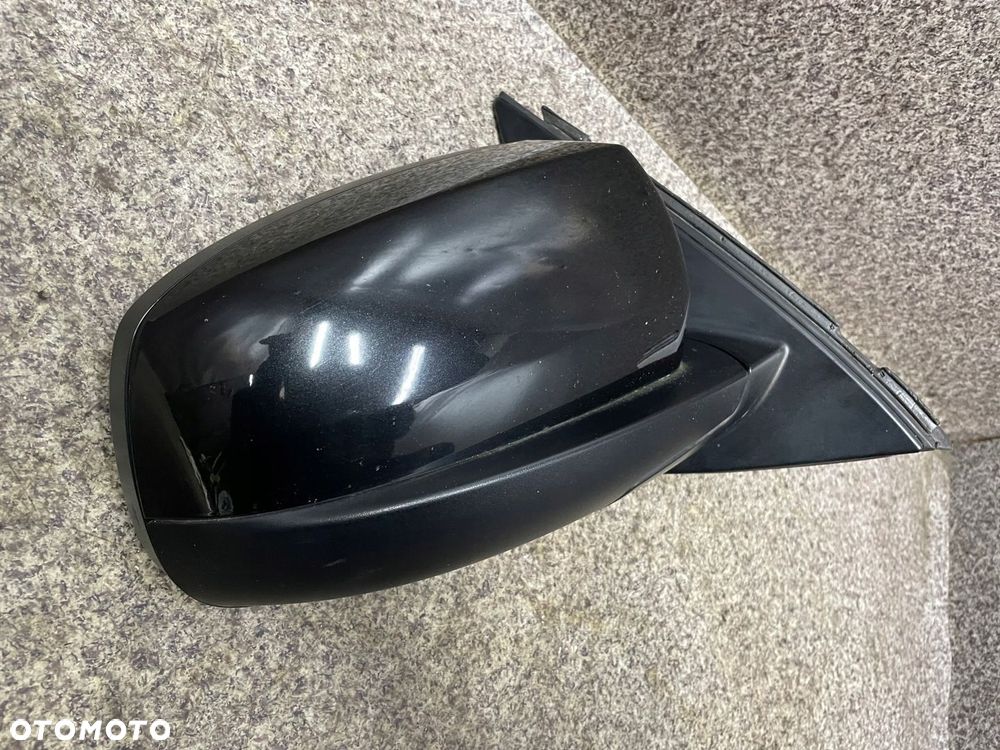Lusterko prawe pasazera 3 PIN 475/9 BLACK SAPPHIRE BMW E70 X5 E71 X6 BDB - 4