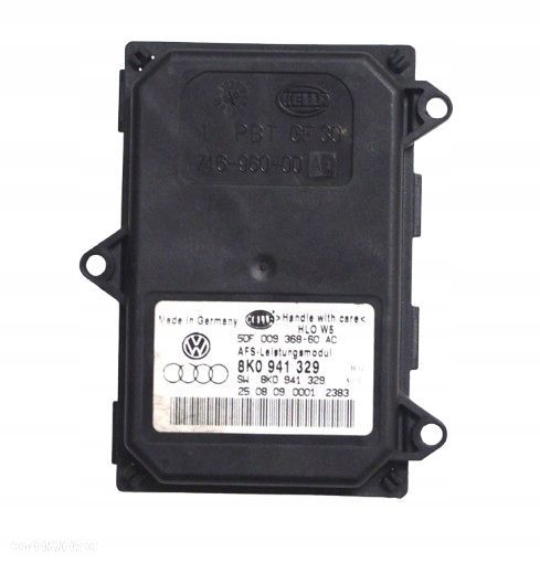 moduł sterownik skrętu lampy xenon audi seat skoda vw oryginał !! 8k0941329 - 3