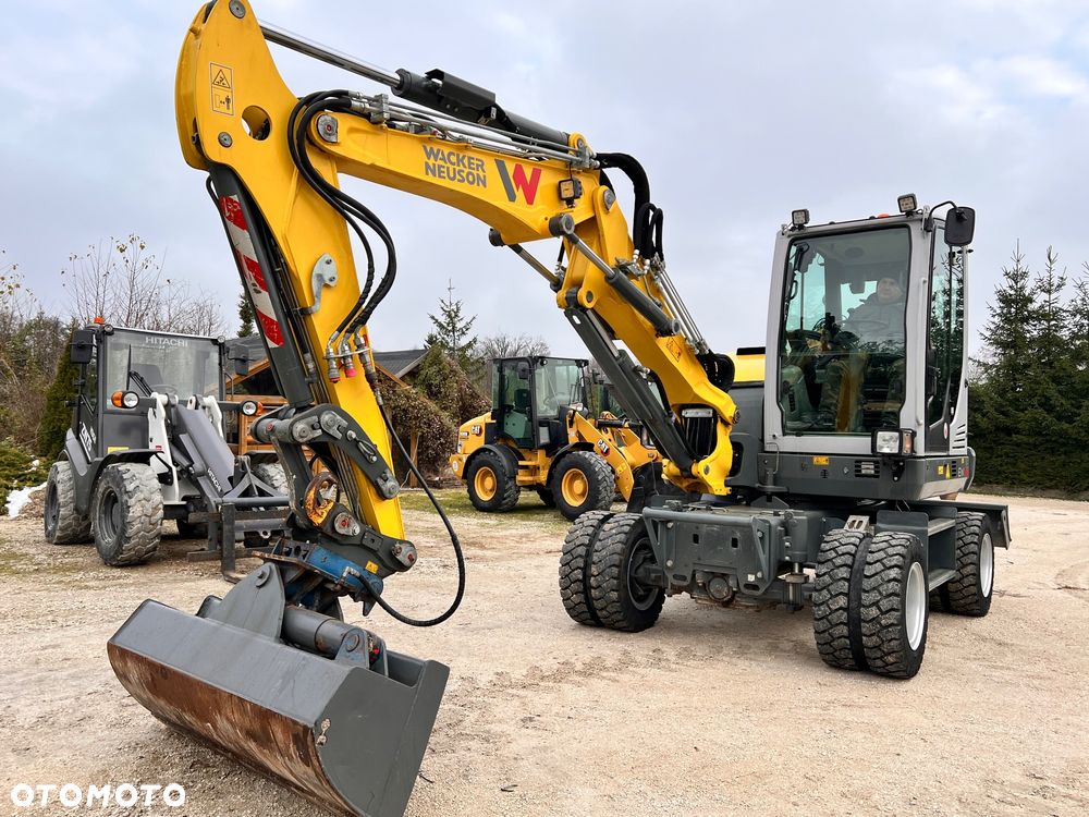 Wacker Neuson EW65 Koparka Kołowa  6503 7ton 3x łyżki LEHNHOFF  4690 mth Pług Ramię Long 3 Łamane KLIMA,MS03 HYDRAULICZNE TEREX VOLVO Cat Jcb Liebherr Komatsu KLIMATYZACJA 1 właściciel - 24