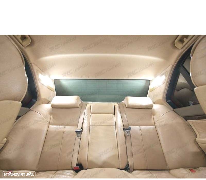 KIT COMPLETO DE 23 LÂMPADAS LED INTERIOR PARA BMW 7 SERIE E38 SALOON 730I 730IL 735I 735IL 740I 740 - 3