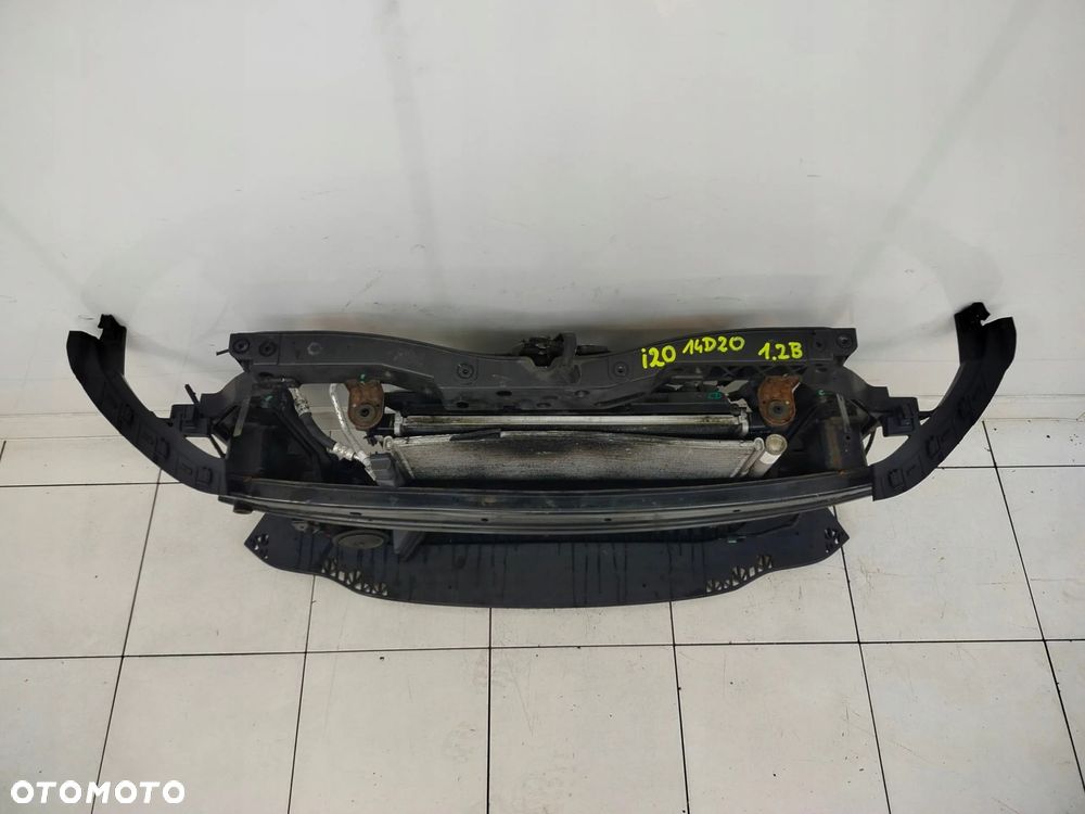 HYUNDAI I20 I LIFT 12R- PAS PRZEDNI CHŁODNICE KOMPLET 1.2 BENZYNA - 5