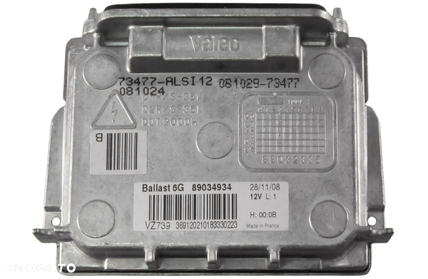 Przetwornica Xenon VZ739 89034934 Regeneracja