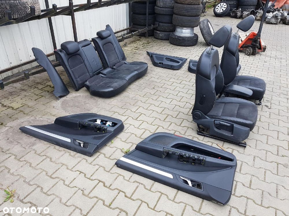 SKODA SUPERB II 08r- SEDAN FOTELE KANAPA ALCANTARA - 5