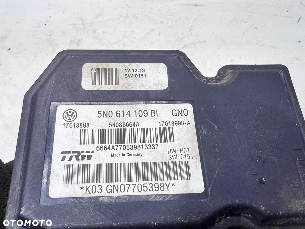 POMPA + STEROWNIK ABS ESP AUDI Q3 8U 5N0614109BL - 9