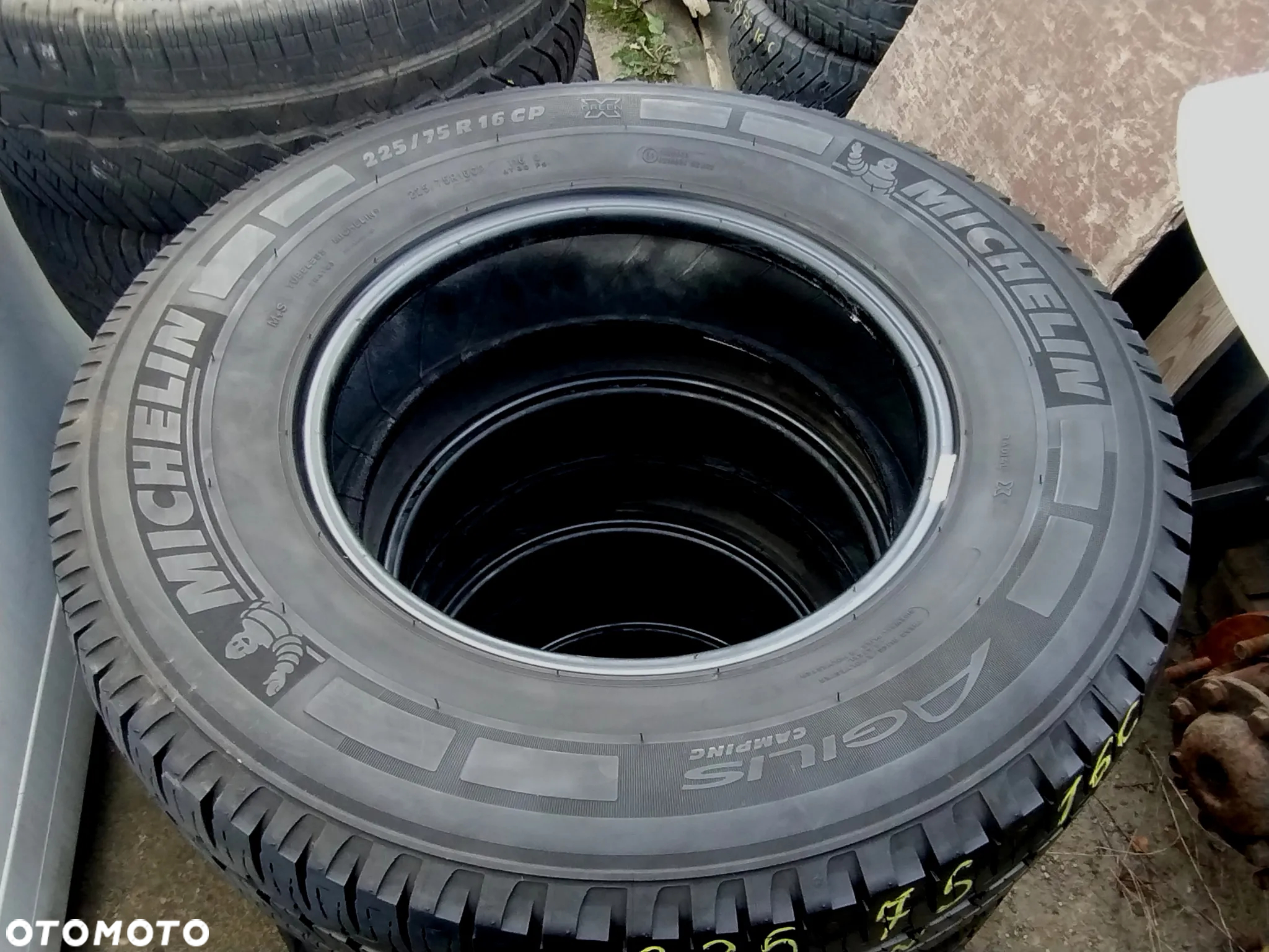225/75R16C 16 C 116Q Opony Letnie Lato MICHELIN AGILIS CAMPING 7mm Legnica ALU-RAD 225/75 - 3