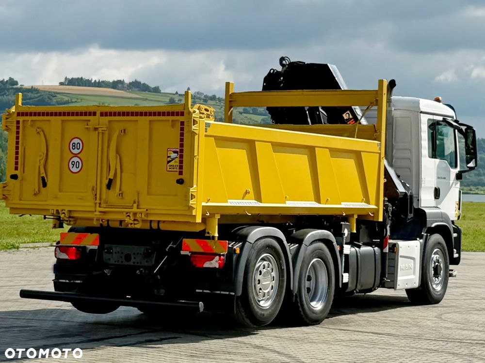 MAN TGS 26.400 *WYWROTKA 4,75m *HIAB X - HIDUO 188 E-3/PILOT *6x4 *STAN BDB - 8