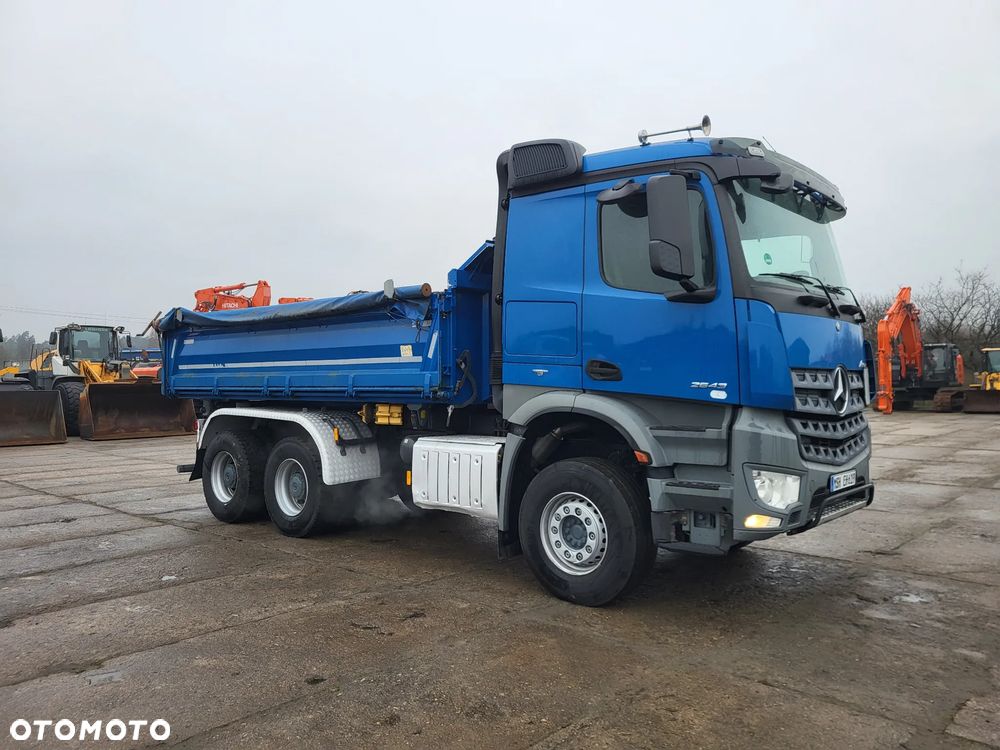 Mercedes-Benz AROCS 2643 6x4 wywrotka Meiller Bordmatic z Niemiec - 5
