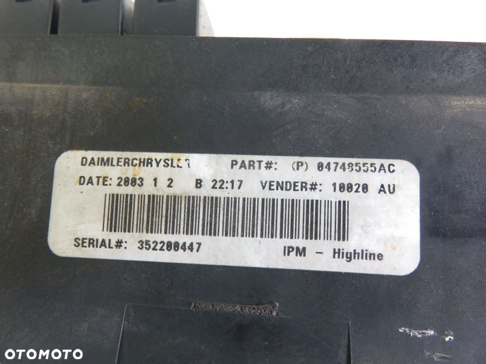 BSI CHRYSLER VOYAGER IV 2.4 04727079AC 04748555AC - 2
