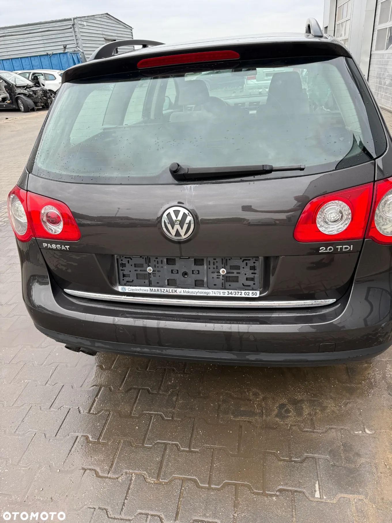 VW PASSAT B6 KOMBI LC8Z KLAPA BAGAŻNIKA KOMPLETNA - 1