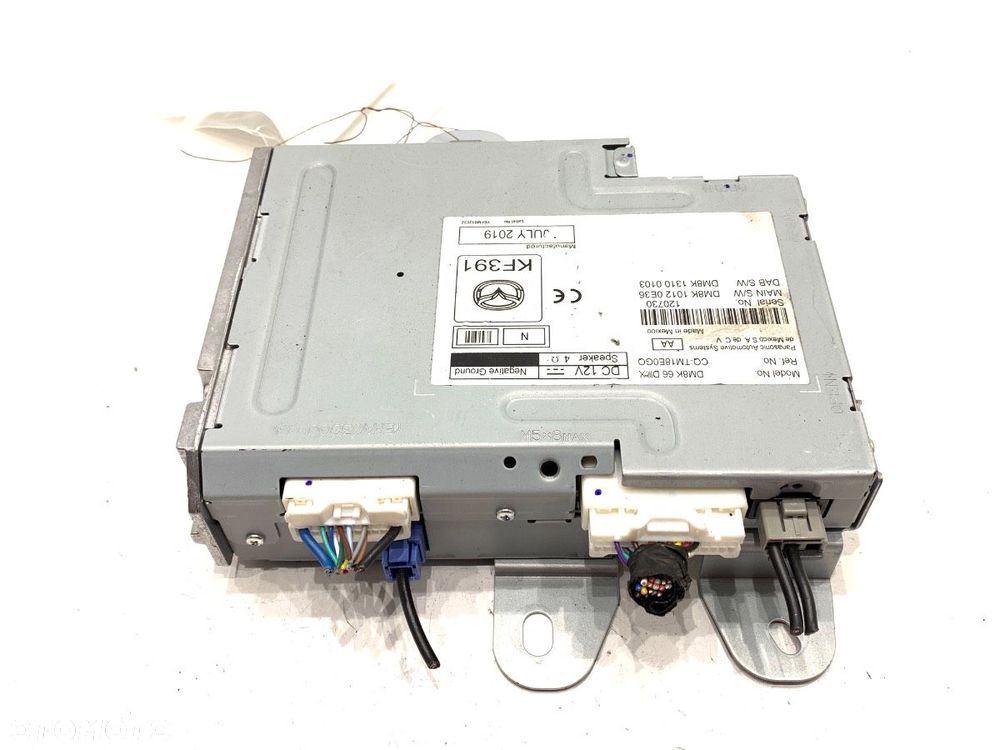 RADIO  MAZDA 2 (DL, DJ) 2014 - 2022 1.5 SKYACTIV-G 66 kW [90 KM] benzyna 2014 - 2017 DM8K-10120E - 1