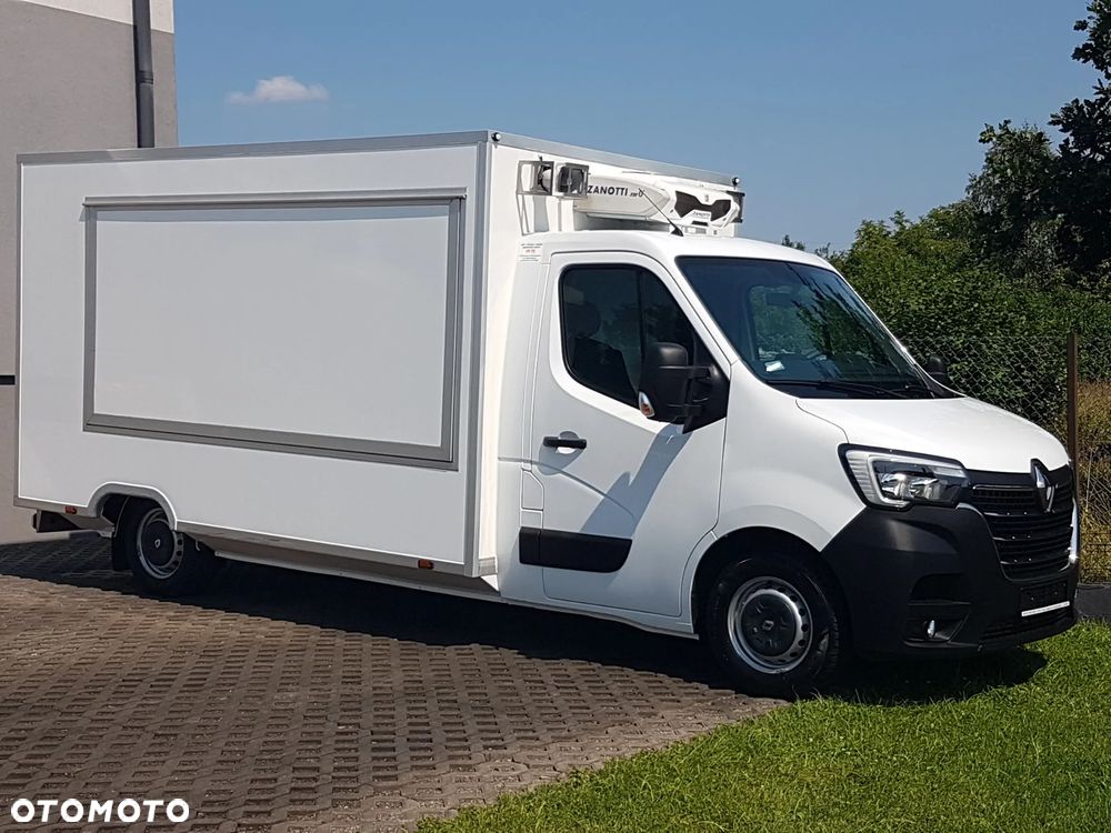 Renault MASTER SKLEP BAR FOODTRUCK KONTENER NISKOPODŁOGOWY AUTOSKLEP AGREGAT AC KLIMA DMC 3500KG - 33