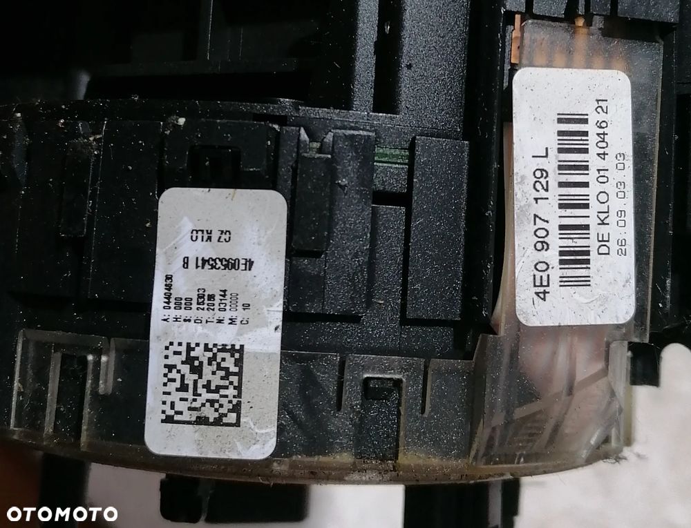 AUDI A8 D3 03r PRZEŁĄCZNIK ZESPOLONY 4E0953549A - 3